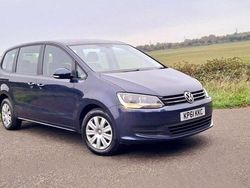 Metallic blue Used 2011 VW Sharan S MPV | £5,293