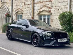 Black Used 2018 Mercedes E220 AMG line Coupe | £15,995 (Fair price)