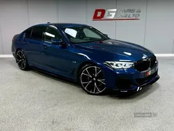 Blue Used 2021 BMW 530e M Sport Sedan | £25,850 (Expensive)