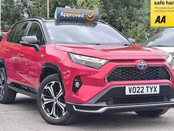 Red Used 2022 Toyota RAV4 Hybrid SUV | £23,995 (Expensive)