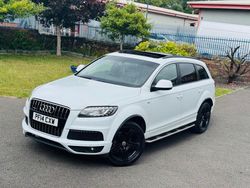 White Used 2014 Audi Q7 S-line plus SUV | £7,950 (Good price)