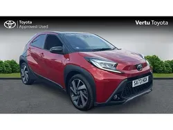 Red Used 2023 Toyota Aygo Hatchback | £13,865 (Fair price)