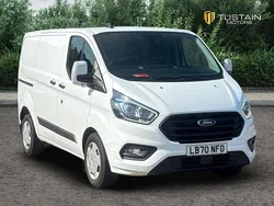 White Used 2021 Ford Transit Custom Trend Van | £12,999 (Fair price)