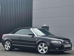 Black Used 2008 Audi A4 Cabriolet S-Line Cabriolet | £2,490 (Fair price)