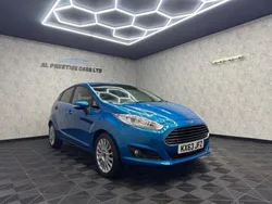 Blue Used 2013 Ford Fiesta Titanium Hatchback | £4,299 (Fair price)