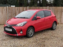 Red Used 2017 Toyota Yaris Hatchback | £7,100 (Good price)