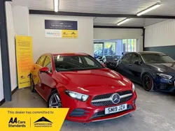 Red Used 2019 Mercedes A180 AMG line Hatchback | £13,495 (Good price)