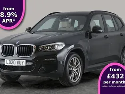 Black Used 2020 BMW X3 M Sport SUV | £27,477 (Good price)