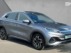Metallic climbing grey Used 2024 BYD Atto 3 Design SUV | £24,405 (Fair price)