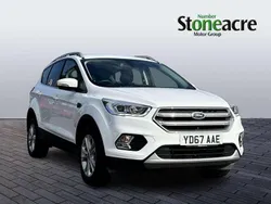 White Used 2017 Ford Kuga Titanium SUV | £12,500 (Fair price)