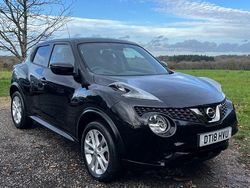 Black Used 2018 Nissan Juke SUV | £6,495 (Fair price)