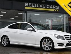 White Used 2014 Mercedes C250 Sport Edition Coupe | £8,995 (Good price)