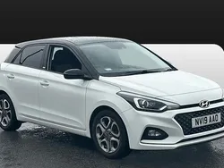 White Used 2019 Hyundai i20 Hatchback | £10,627 (Fair price)