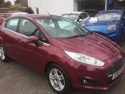 Red Used 2013 Ford Fiesta Zetec Hatchback | £6,495 (A bit pricey)