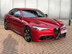 Red Used 2022 Alfa Romeo Giulia Quadrifoglio Sedan | £53,995 (A bit pricey)