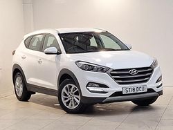 White Used 2018 Hyundai Tucson SE SUV | £10,998 (Fair price)