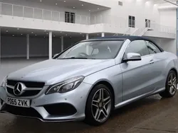 Silver Used 2015 Mercedes E200 AMG Line Premium Cabriolet | £16,990