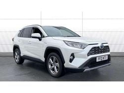 White Used 2021 Toyota RAV4 Hybrid Design SUV | £26,286 (Fair price)