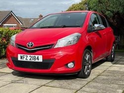 Red Used 2014 Toyota Yaris Trend Hatchback | £5,343 (Fair price)