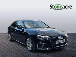 Black Used 2023 Audi A4 S-Line Sedan | £23,995 (Fair price)