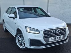 White Used 2018 Audi Q2 S-Line SUV | £16,298 (Fair price)