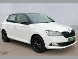 Candy white Used 2021 Skoda Fabia Colour Edition Hatchback | £13,995 (Fair price)
