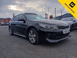 Black Used 2018 Kia Optima GT-Line S Estate | £8,995 (Fair price)