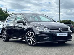 Black Used 2018 VW Golf VII R-line Hatchback | £13,795 (Fair price)