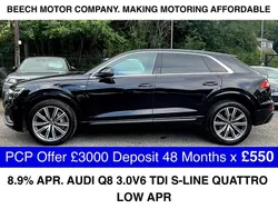 Black Used 2021 Audi Q8 S-Line SUV | £39,900 (Good price)