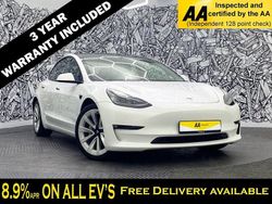 White Used 2021 Tesla Model 3 Long Range AWD Sedan | £18,295 (Fair price)