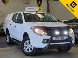 White Used 2016 Mitsubishi L200 Pickup | £9,995 (Super price)