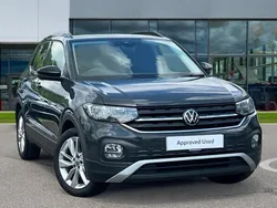 Urano grey Used 2021 VW T-Cross SE SUV | £15,531 (Fair price)