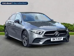Grey Used 2021 Mercedes A200 AMG Line Premium Hatchback | £23,399 (Expensive)