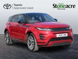 Red Used 2020 Land Rover Range Rover evoque HSE Dynamic SUV | £24,000 (Fair price)