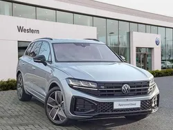 Silver Used 2024 VW Touareg Black Edition SUV | £59,999