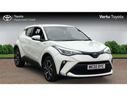 White Used 2020 Toyota C-HR Design SUV | £18,874 (Fair price)