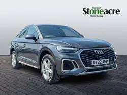 Grey Used 2022 Audi Q5 Sportback S-Line SUV | £26,000 (Fair price)