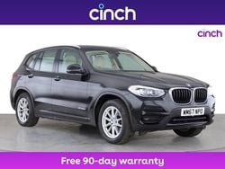 Black Used 2018 BMW X3 Luxury Line SUV | £17,649 (Good price)