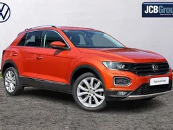 Orange Used 2018 VW T-Roc SEL SUV | £16,990 (Fair price)