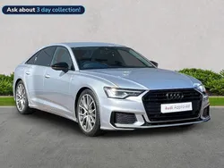 Silver Used 2021 Audi A6 Black Edition Sedan | £26,183 (Good price)