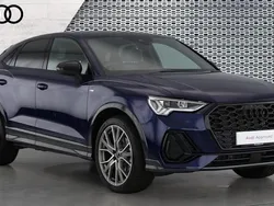 Blue Used 2024 Audi Q3 Black Edition SUV | £37,163 (A bit pricey)