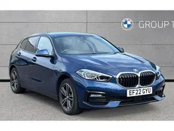 Blue Used 2022 BMW 118 Sport Line Hatchback | £21,695 (Good price)