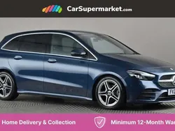 Blue Used 2021 Mercedes B180 AMG Line Premium MPV | £18,197 (Fair price)