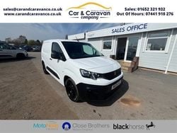 White Used 2021 Peugeot Partner Van | £7,620 (Fair price)
