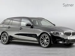 Black Used 2021 BMW 320 Sport Line Estate | £23,750 (Fair price)