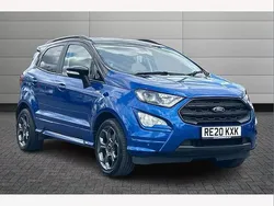 Blue Used 2020 Ford Ecosport ST-Line SUV | £10,891 (Fair price)