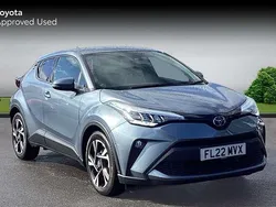 Satin grey Used 2022 Toyota C-HR Design SUV | £17,802 (Good price)