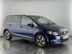 Blue Used 2020 VW Touran SEL MPV | £19,450 (Good price)
