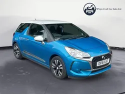Blue Used 2016 DS Automobiles DS3 Chic Hatchback | £5,495 (Fair price)