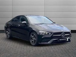Black Used 2023 Mercedes CLA180 AMG Line Premium Sedan | £24,850 (Fair price)